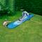 Pool Central 16ft. Blue & White Inflatable Ice Breaker Lawn Water Slide